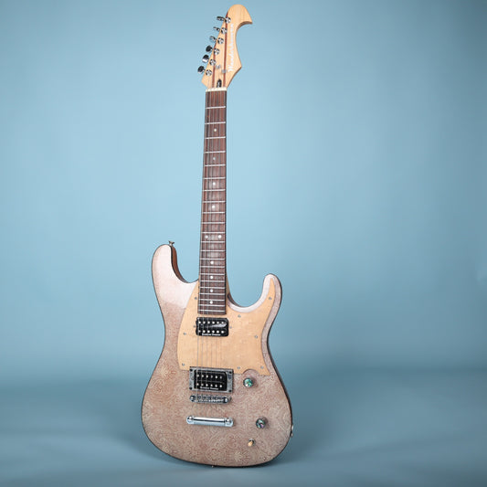Wanderkauven Custom Shop White Paisley Electric Guitar
