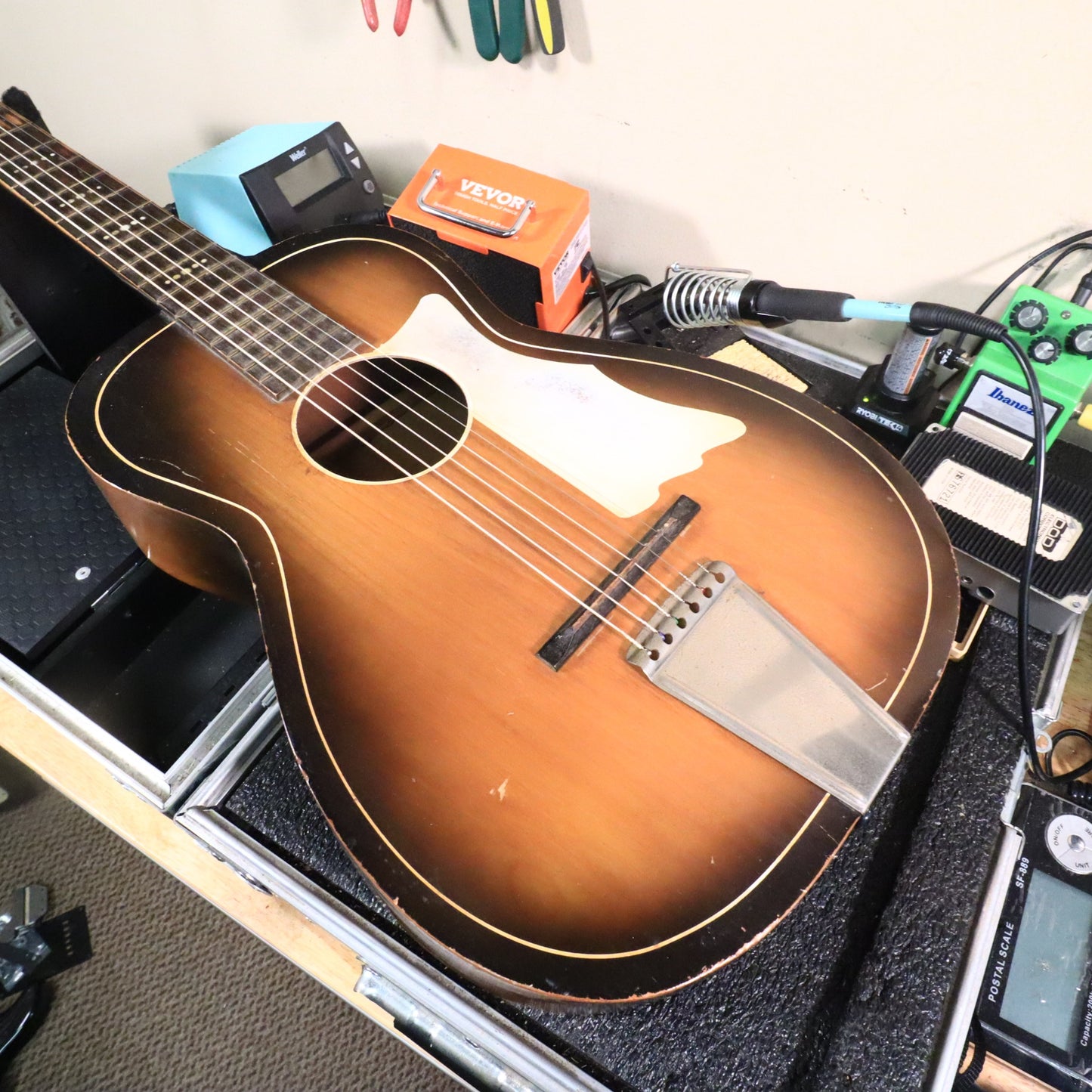 Vintage Stella "Granada" USA Parlor Acoustic Guitar - Sunburst