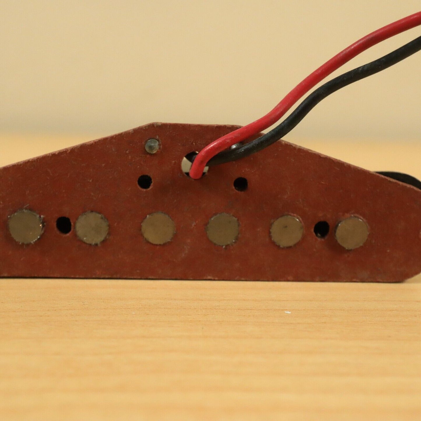 Vintage Red Bobbin Stratocaster Pickup Bridge Single Coil FOR PARTS NOT WORKING*
