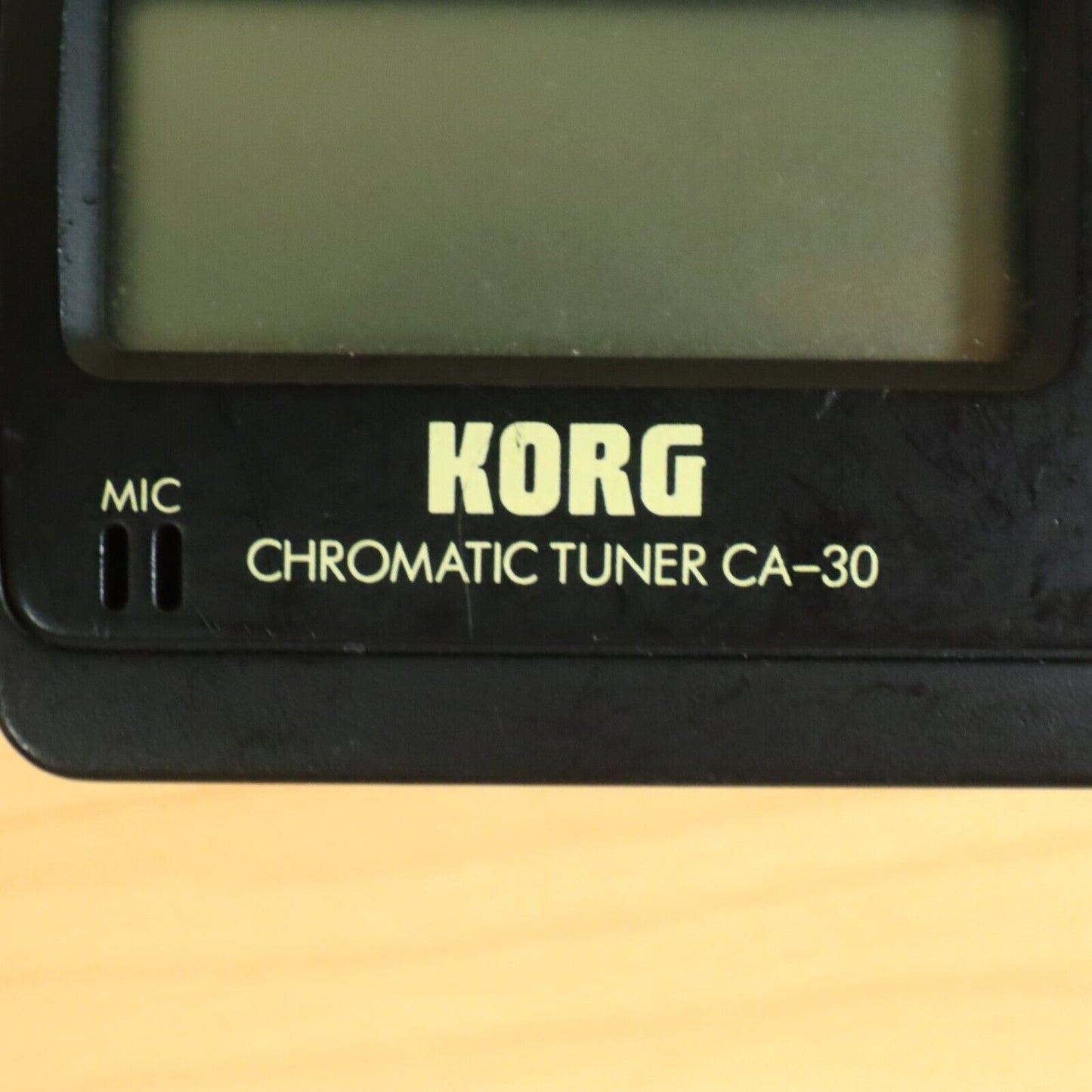 (3) Korg Chromatic Guitar/Bass Tuner CA-30 Black Lot