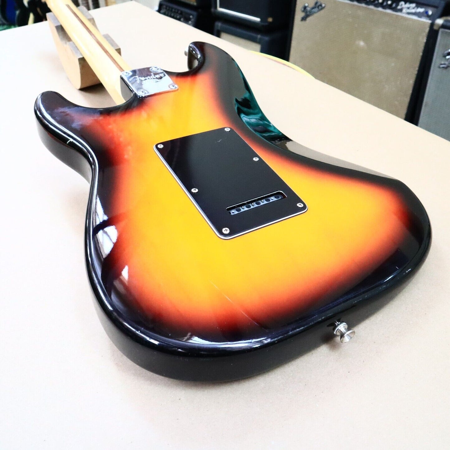 2004 Fender Stratocaster Standard Sunburst Mexico MIM Electric Guitar