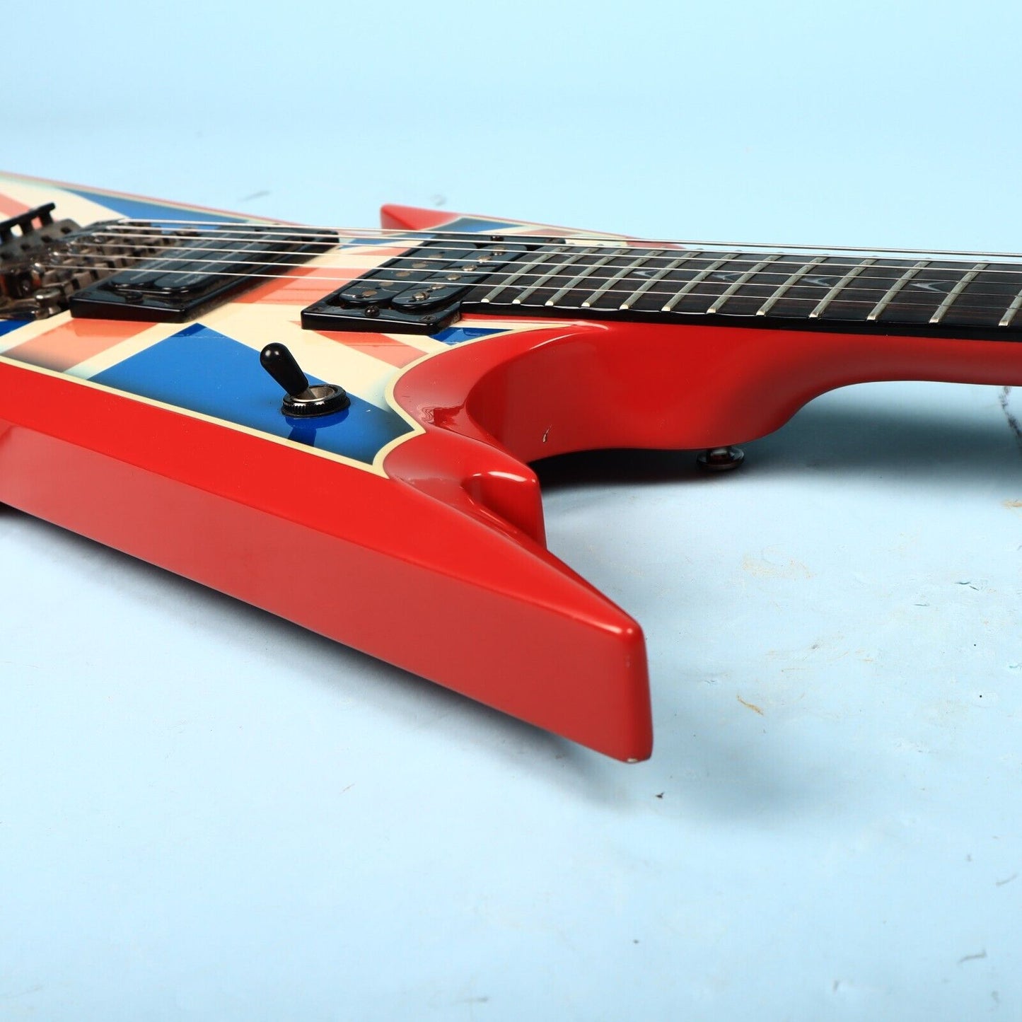 Dean Dime Dimebag Darrell Razorback 255 Union Jack England UK Electric Guitar