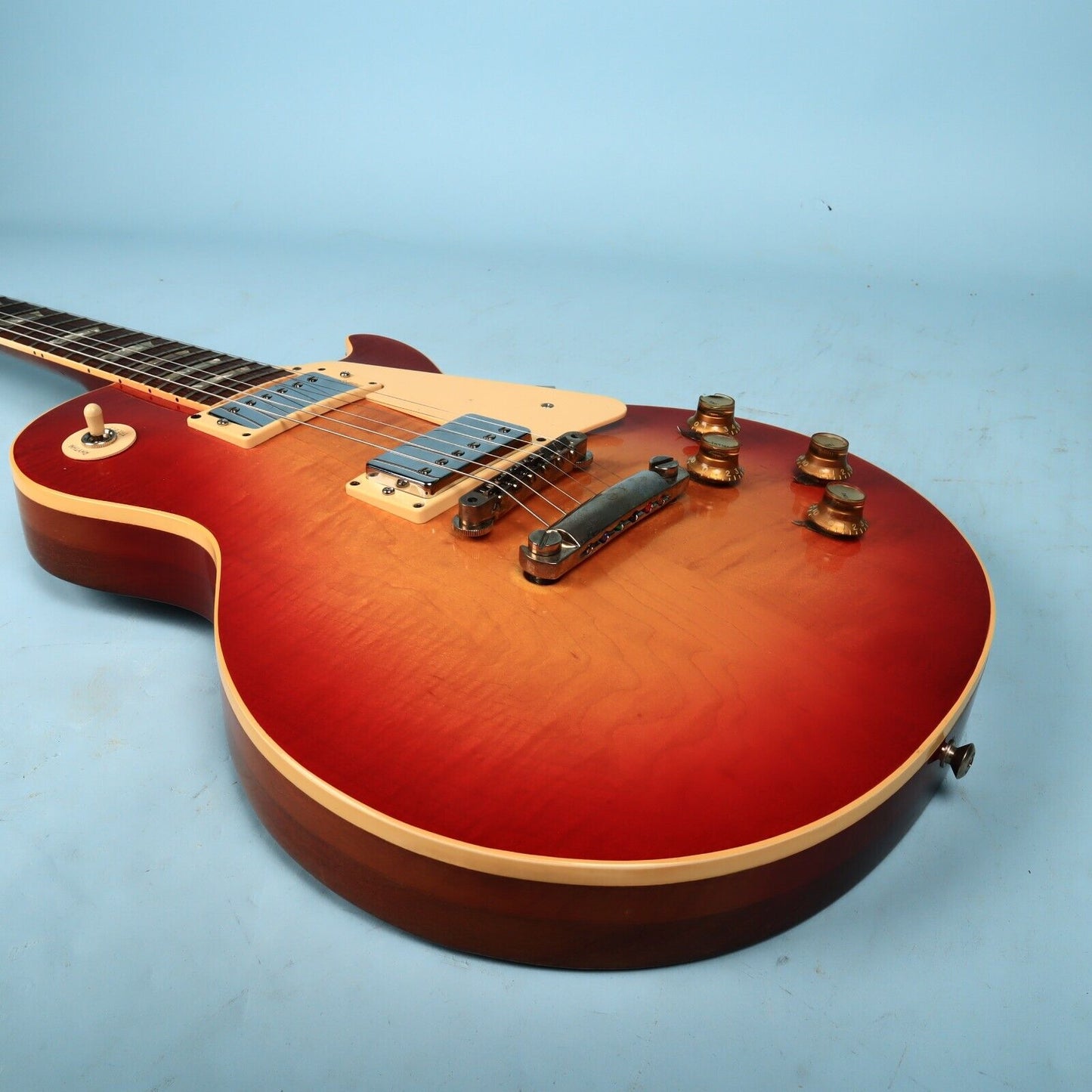 1973 Gibson Les Paul Vintage Standard Conversion Pancake Deluxe Electric Guitar