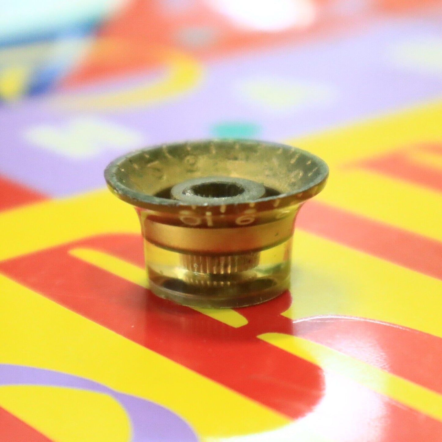 Vintage Gibson Gold Bell Top Hat Volume Knob for Electric Guitars - Single Item