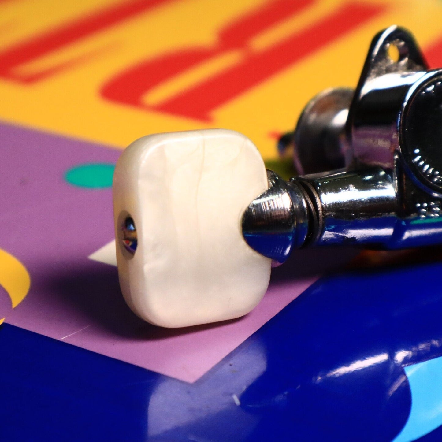 Grover Patent Pending USA Single Tuner Bass Side E A D Guitar Tuning Machine