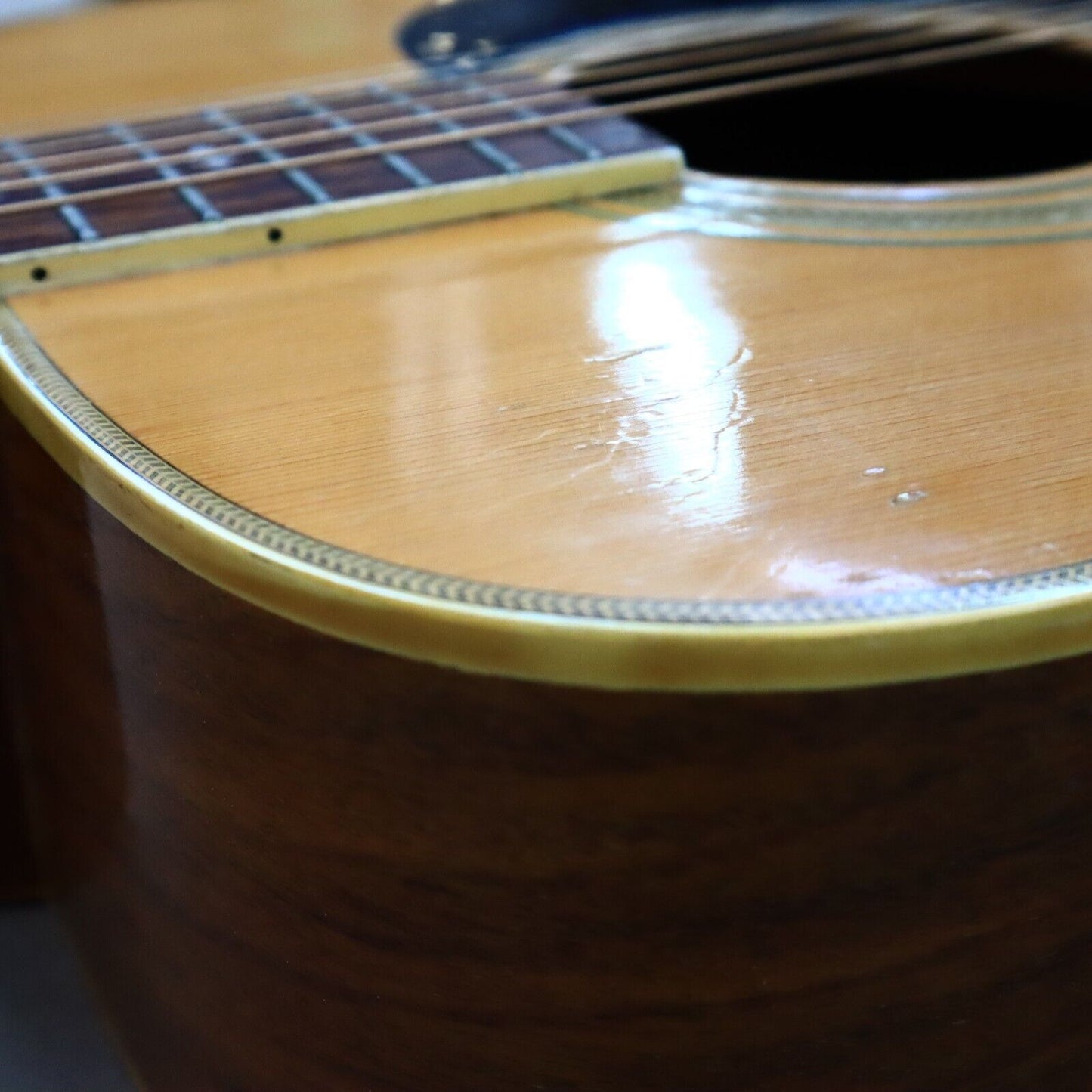 1970's Kiso-Suzuki Japan Made Acoustic Guitar KG-200
