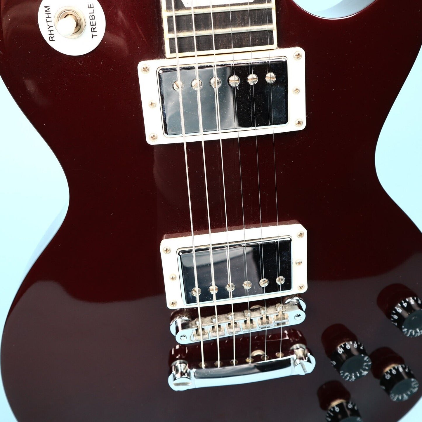 2008 Gibson USA Les Paul Un-Robot Burgundy Metallic Purple Guitar