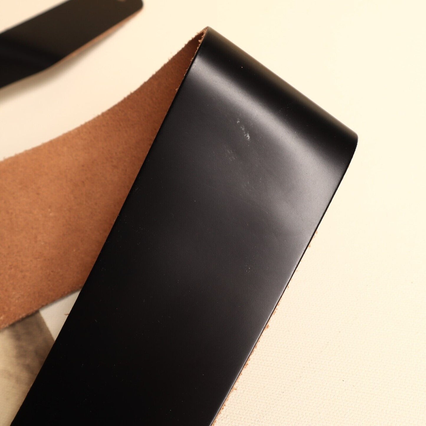 Levy's Genuine Leather Guitar Strap Black