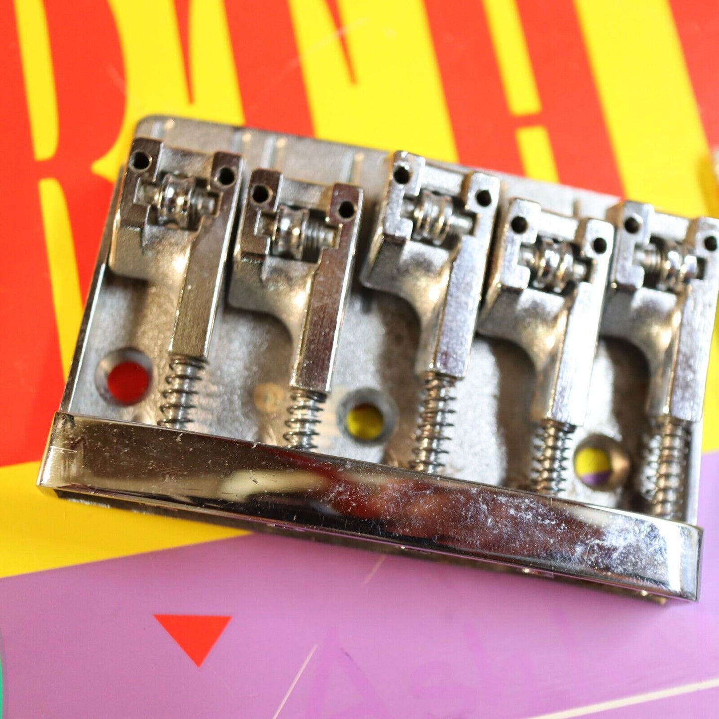 Schaller Bass Bridge Chrome – 3D-5 Model – 5-String