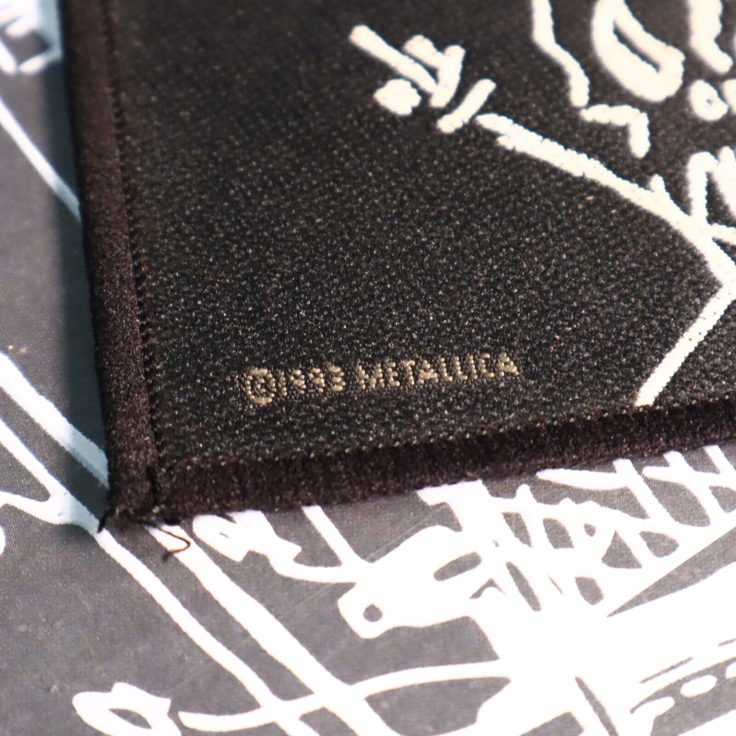 1993 Metallica SCARY GUY Woven Patch Officially Licensed Vintage Good Condition