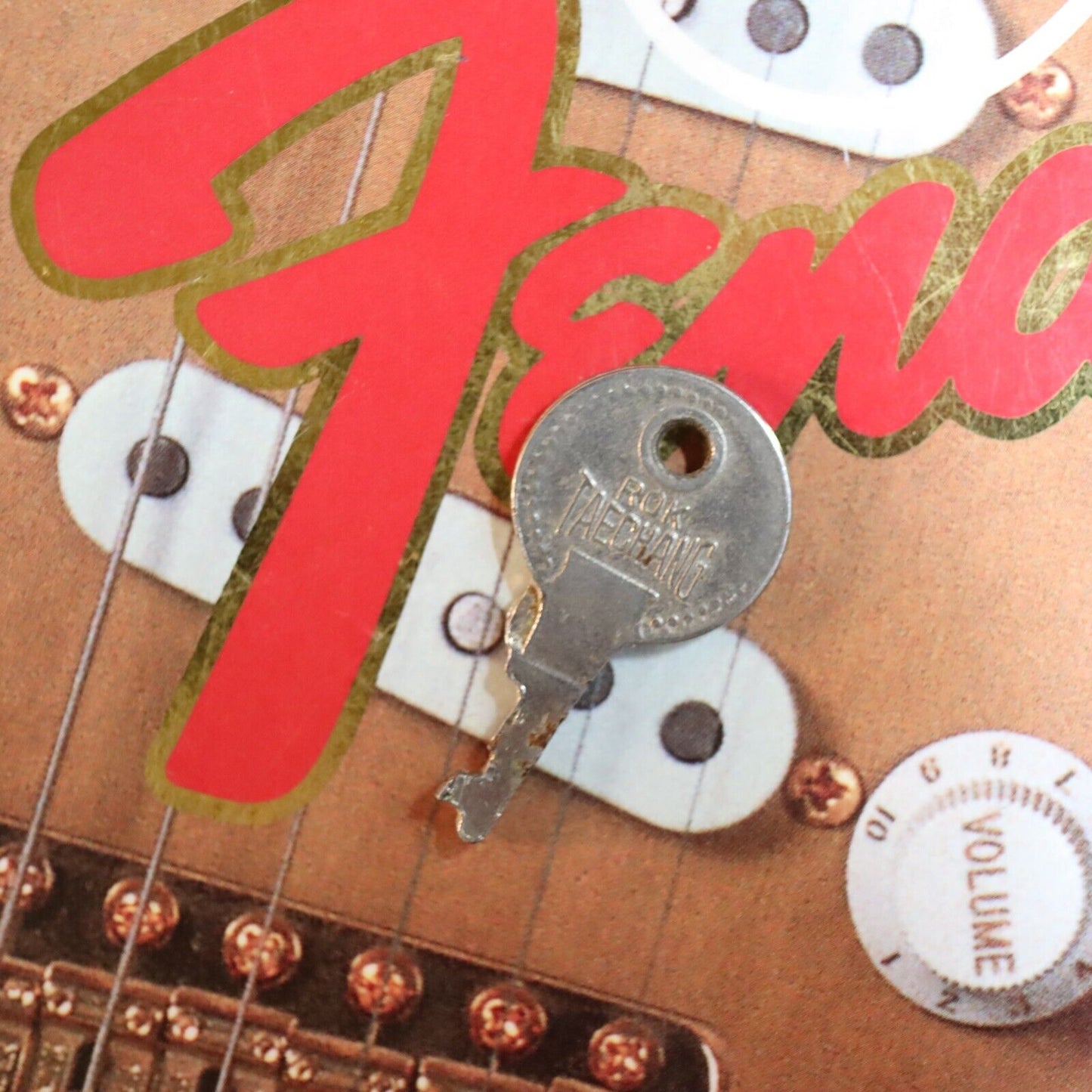1960s Vintage Fender Rok Taechang Key 2282 Case