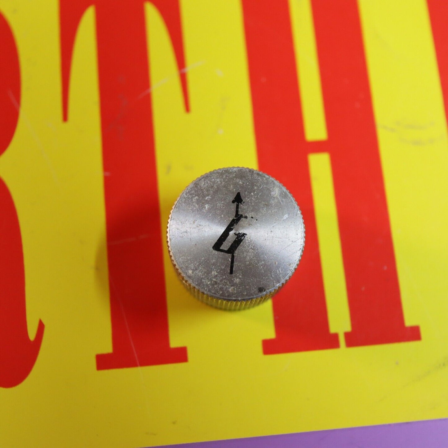 1970s Gretsch Guitar Silver Arrow G Logo Knob