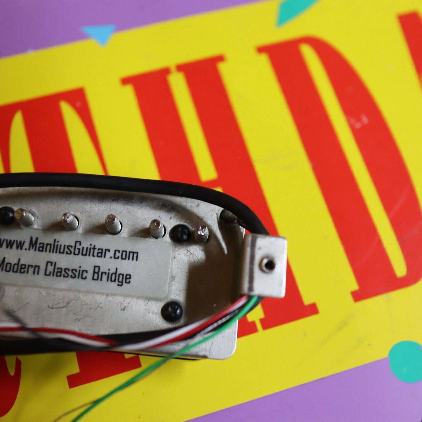 Manlius Humbucker Pickup Modern Classic Zebra Bridge Syracuse New York