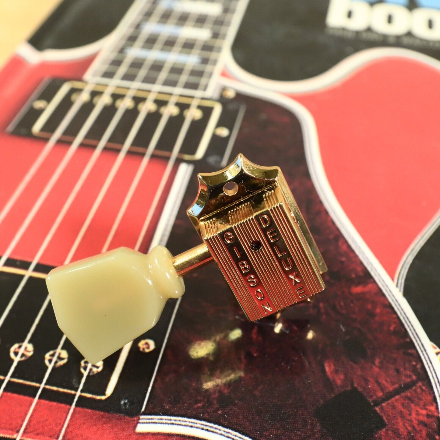 (1) Gibson Deluxe Tuner GOLD Treble Side SG Studio Les Paul Standard Custom