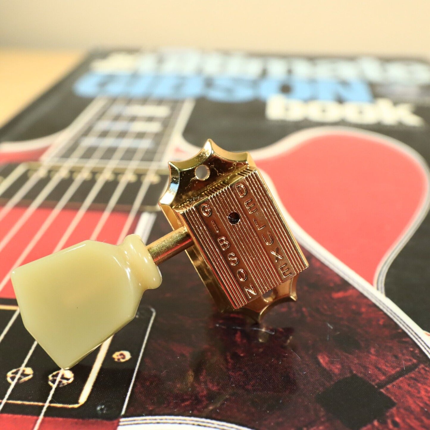 (1) Gibson Deluxe Tuner GOLD Treble Side SG Studio Les Paul Standard Custom