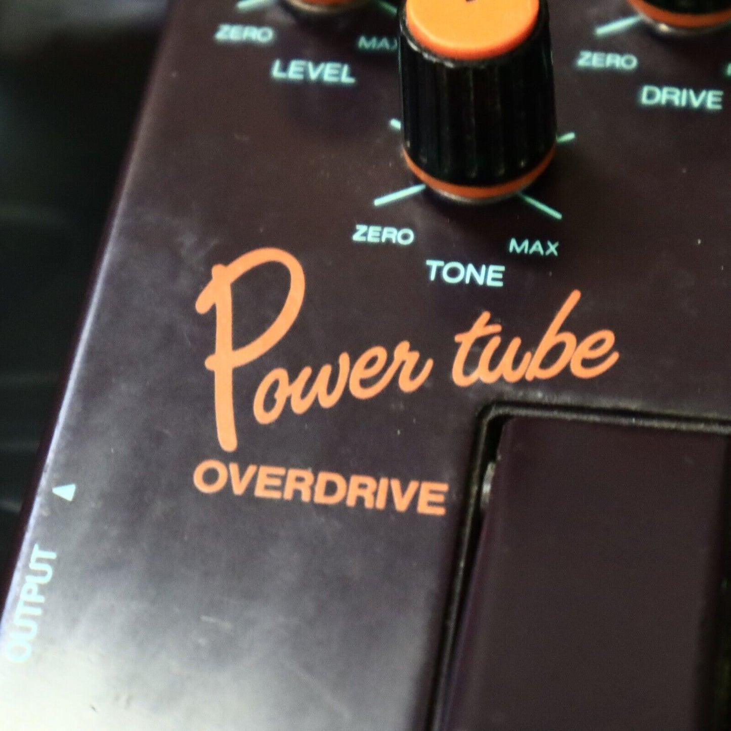 Vintage 1980s Vesta Fire Power Tube Overdrive Guitar Pedal