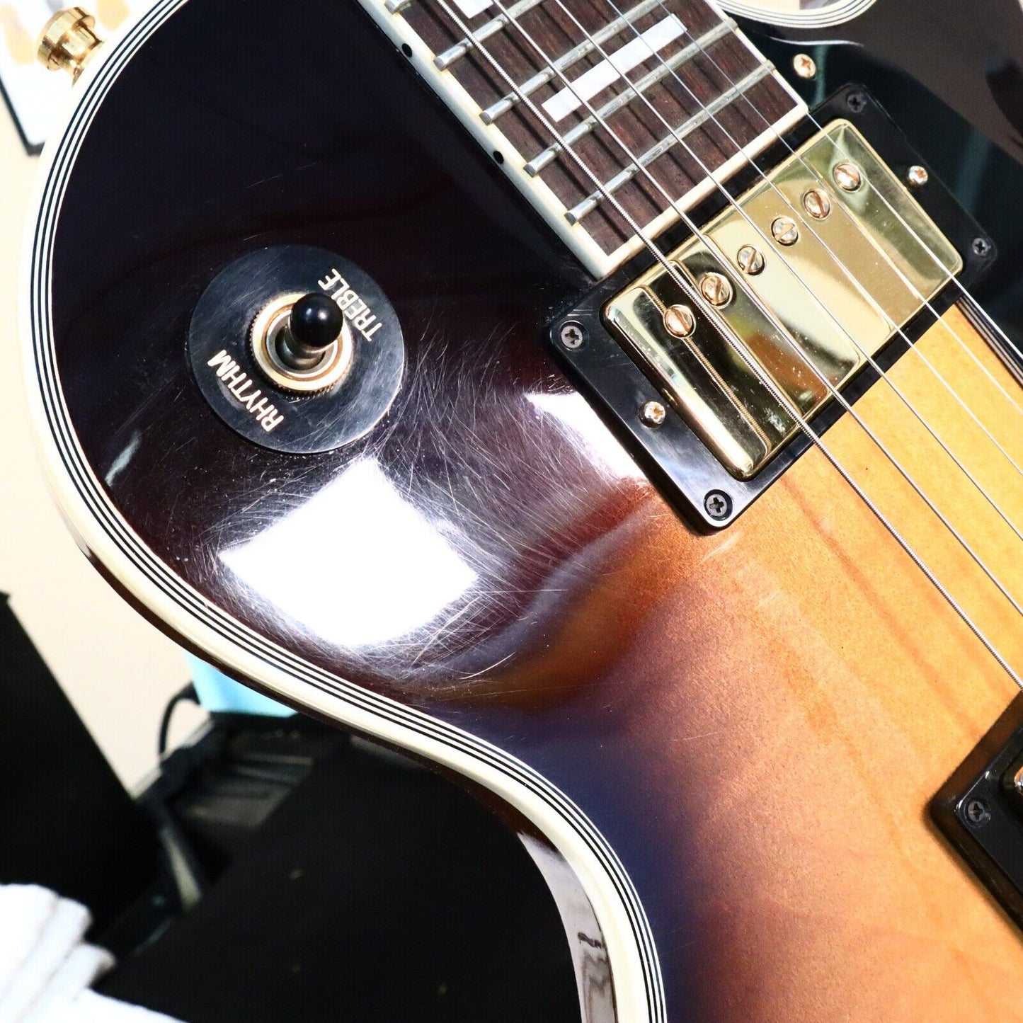 2014 Gibson Les Paul Lite Custom Electric Guitar Tobacco Burst