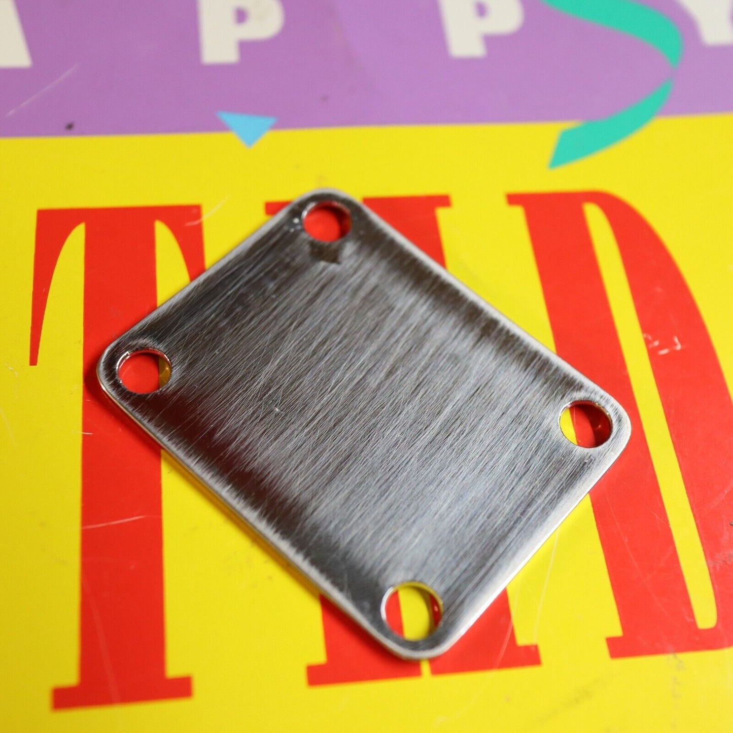 2001 Fender American USA Vintage 62 Stratocaster AVRI RI Neck Plate Neckplate