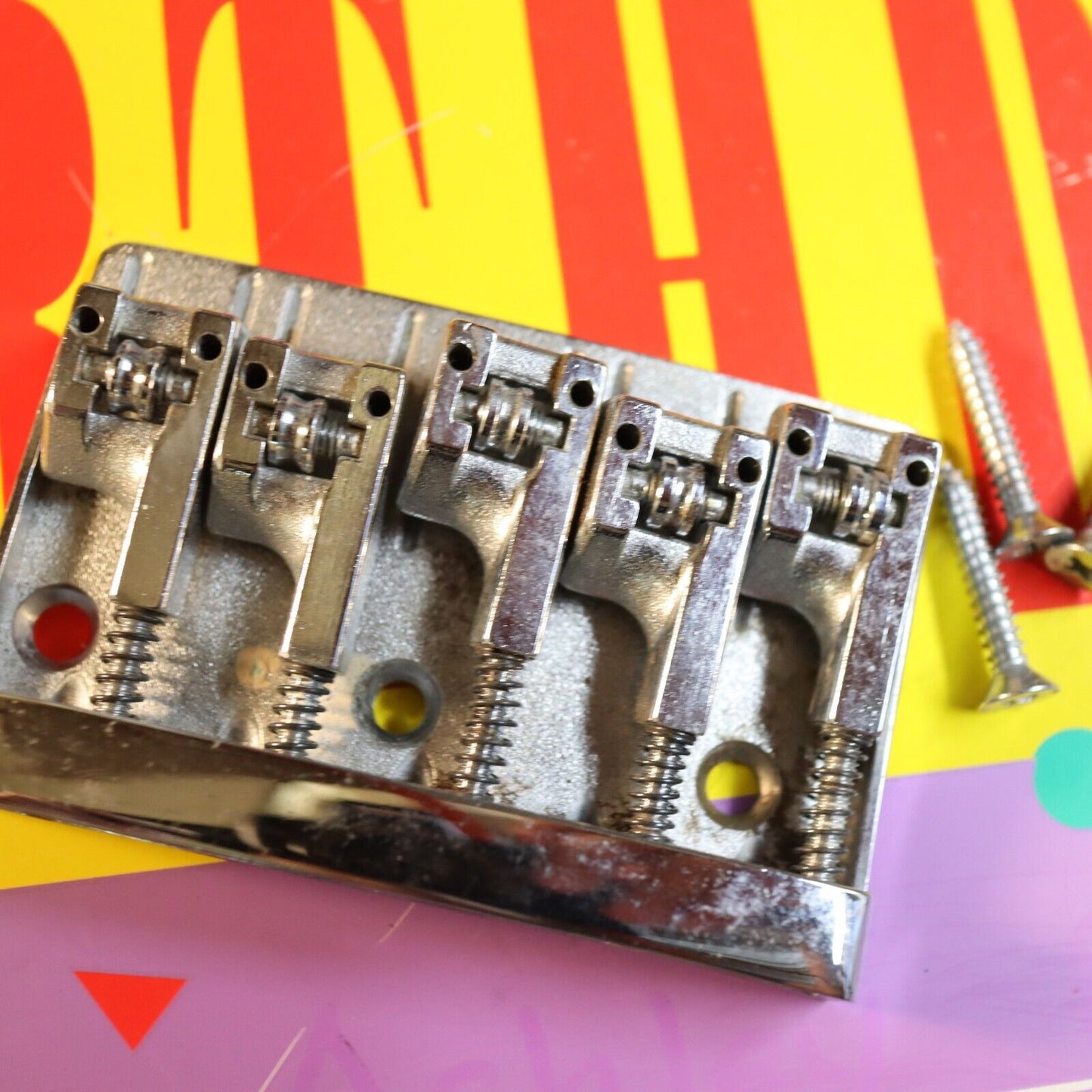 Schaller Bass Bridge Chrome – 3D-5 Model – 5-String