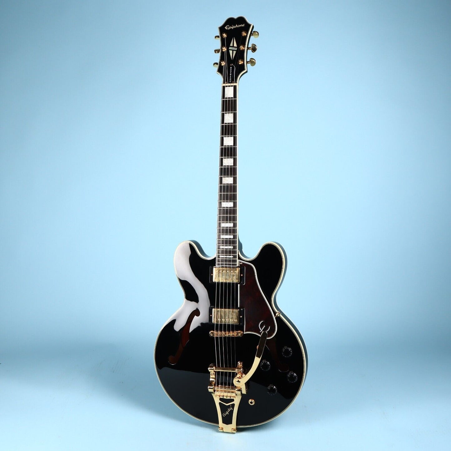 Epiphone ES-355 Joe Bonamassa Signature Model Semi Hollow Electric Guitar Black