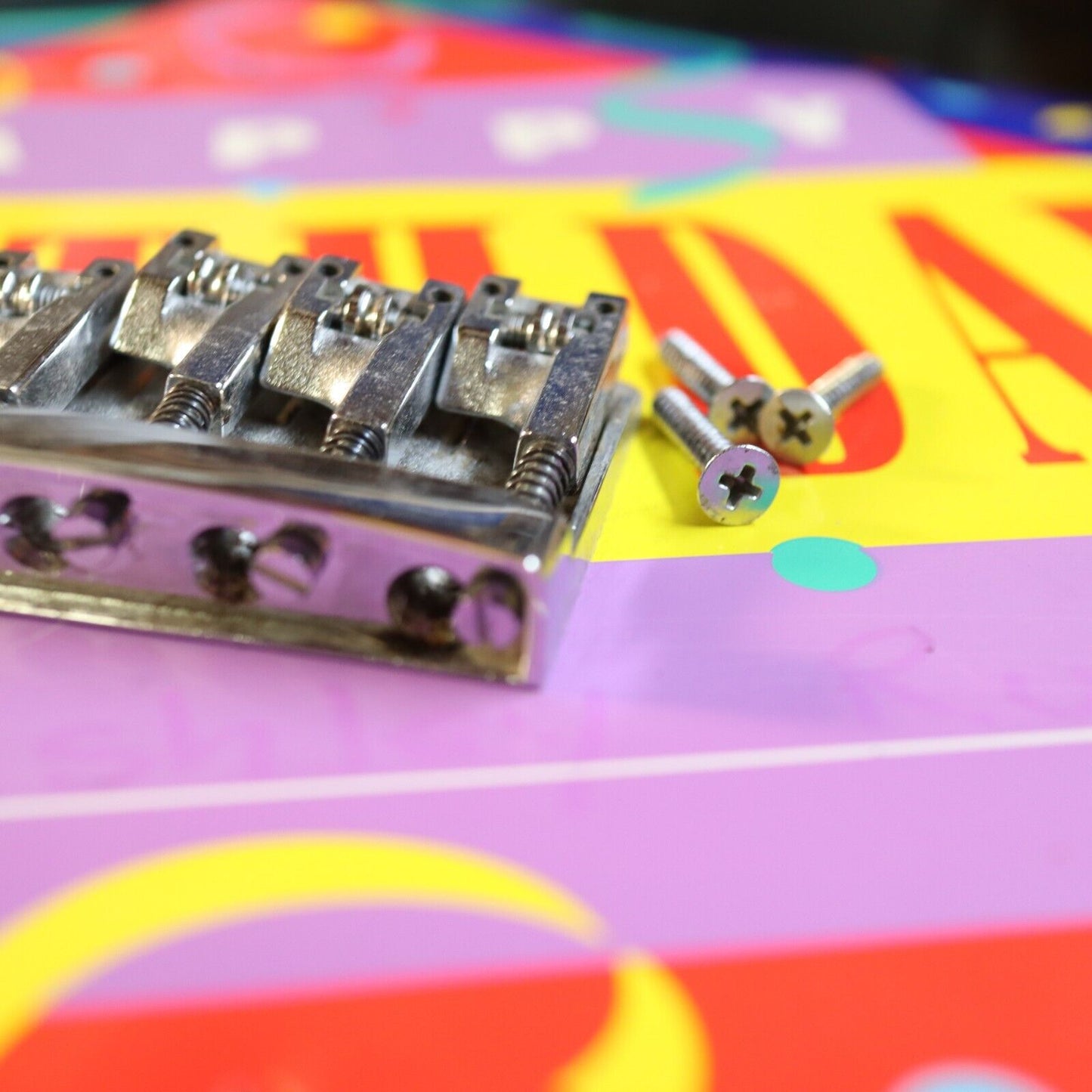 Schaller Bass Bridge Chrome – 3D-5 Model – 5-String