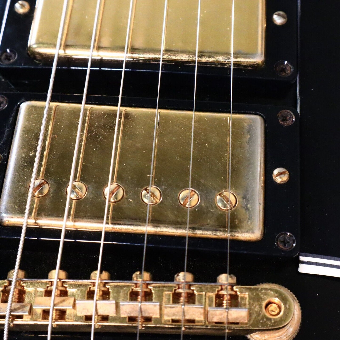 2007 Gibson Les Paul Custom Black Beauty 3 Humbucker Electric Guitar