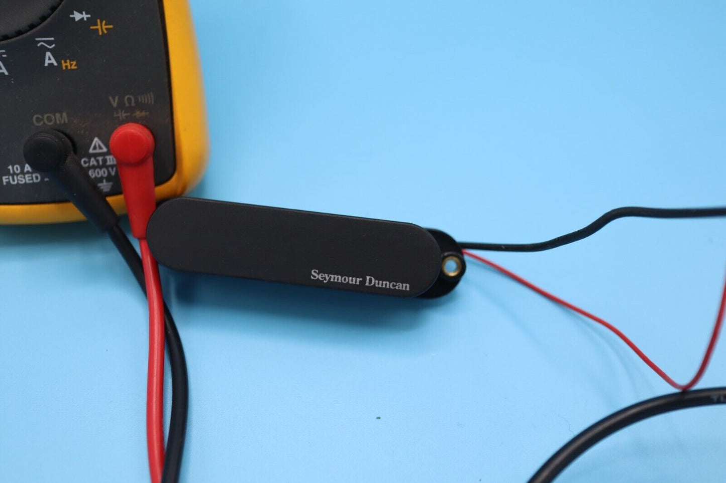 Seymour Duncan Blackout Hot Strat Neck Pickup - Black 15.62ohms