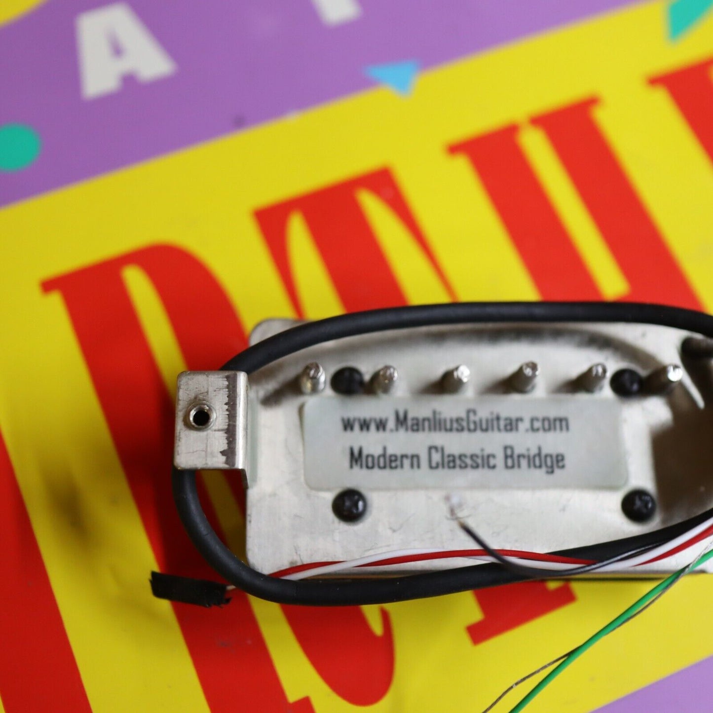 Manlius Humbucker Pickup Modern Classic Zebra Bridge Syracuse New York