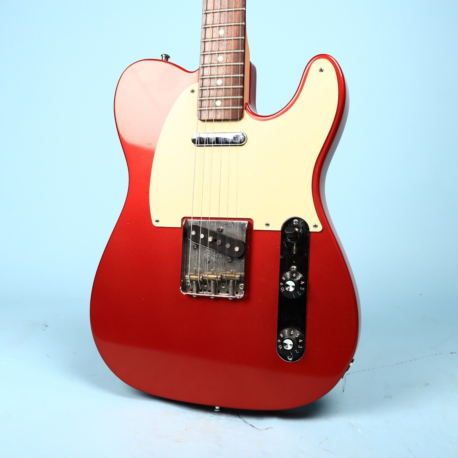 2007 Fender Muddy Waters Signature Telecaster - Red MIM Electric