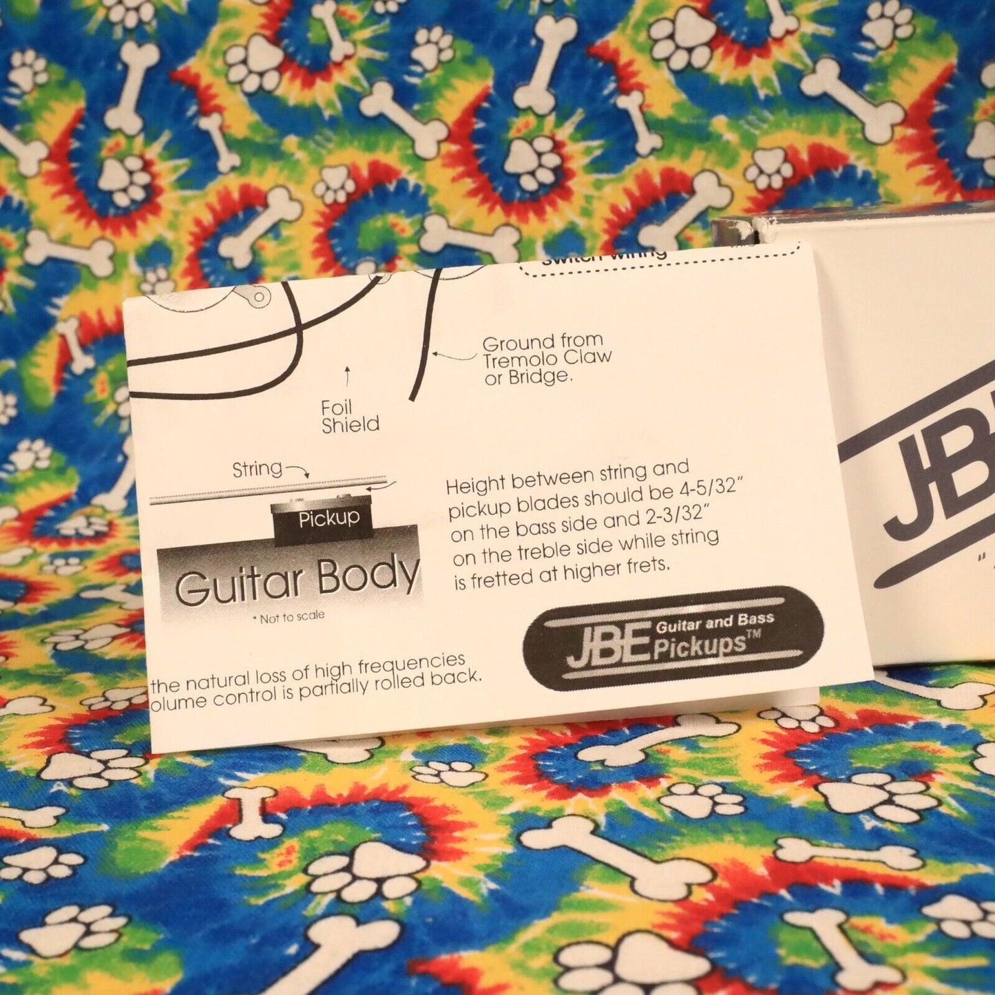JBE Pickups Joe Barden S-Dlx Deluxe Bridge Pickup White