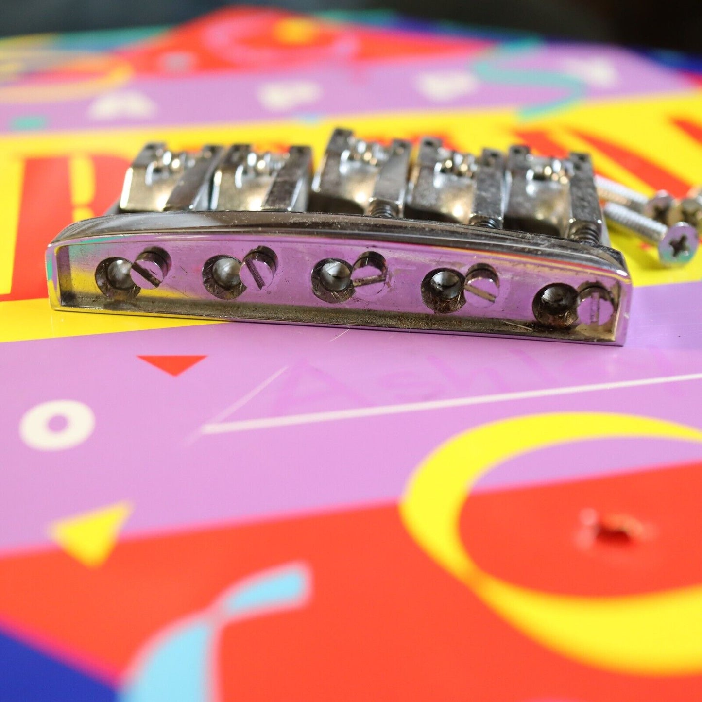 Schaller Bass Bridge Chrome – 3D-5 Model – 5-String