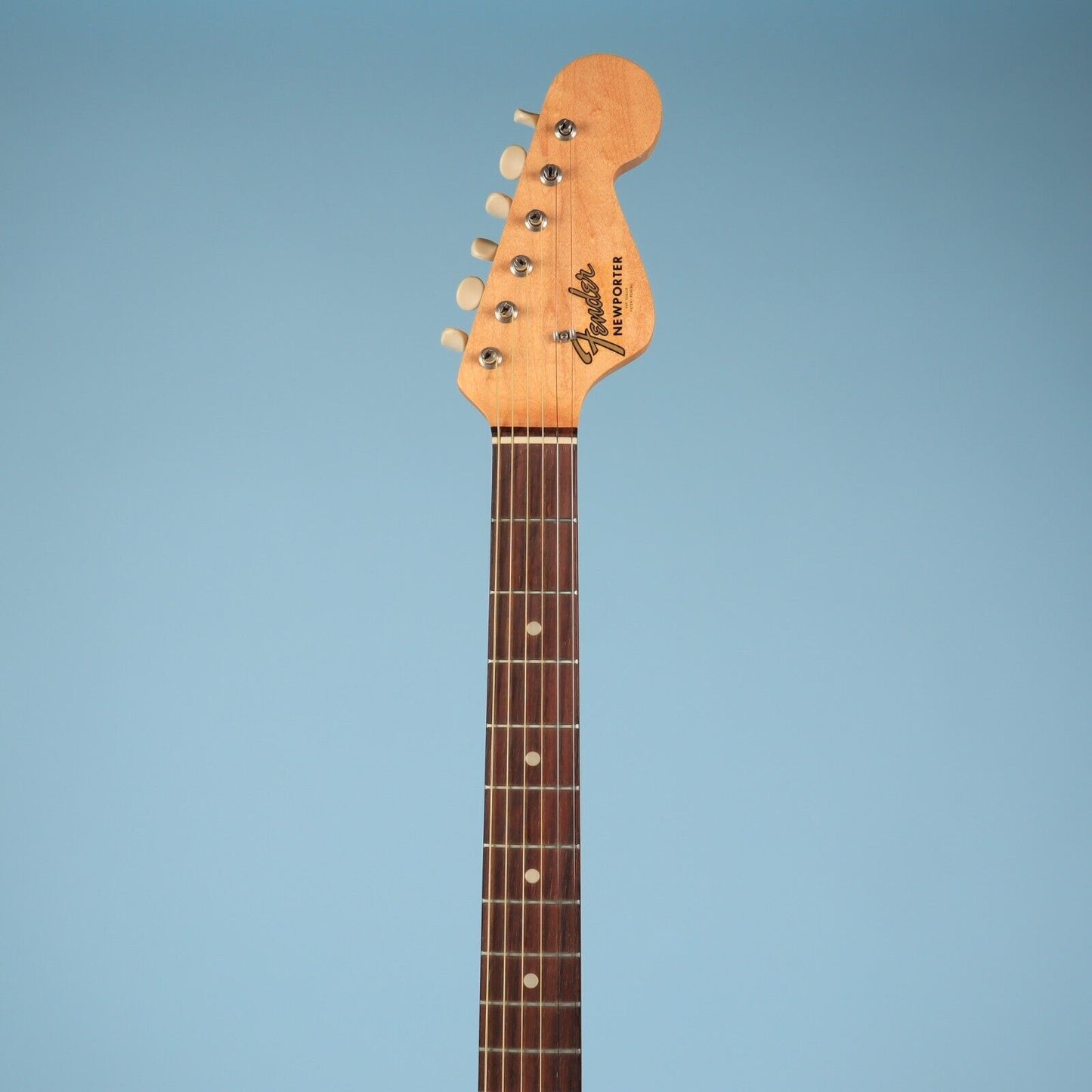 1960s Vintage Fender Newporter Acoustic Guitar Mahogany w/ Case Excellent Con.