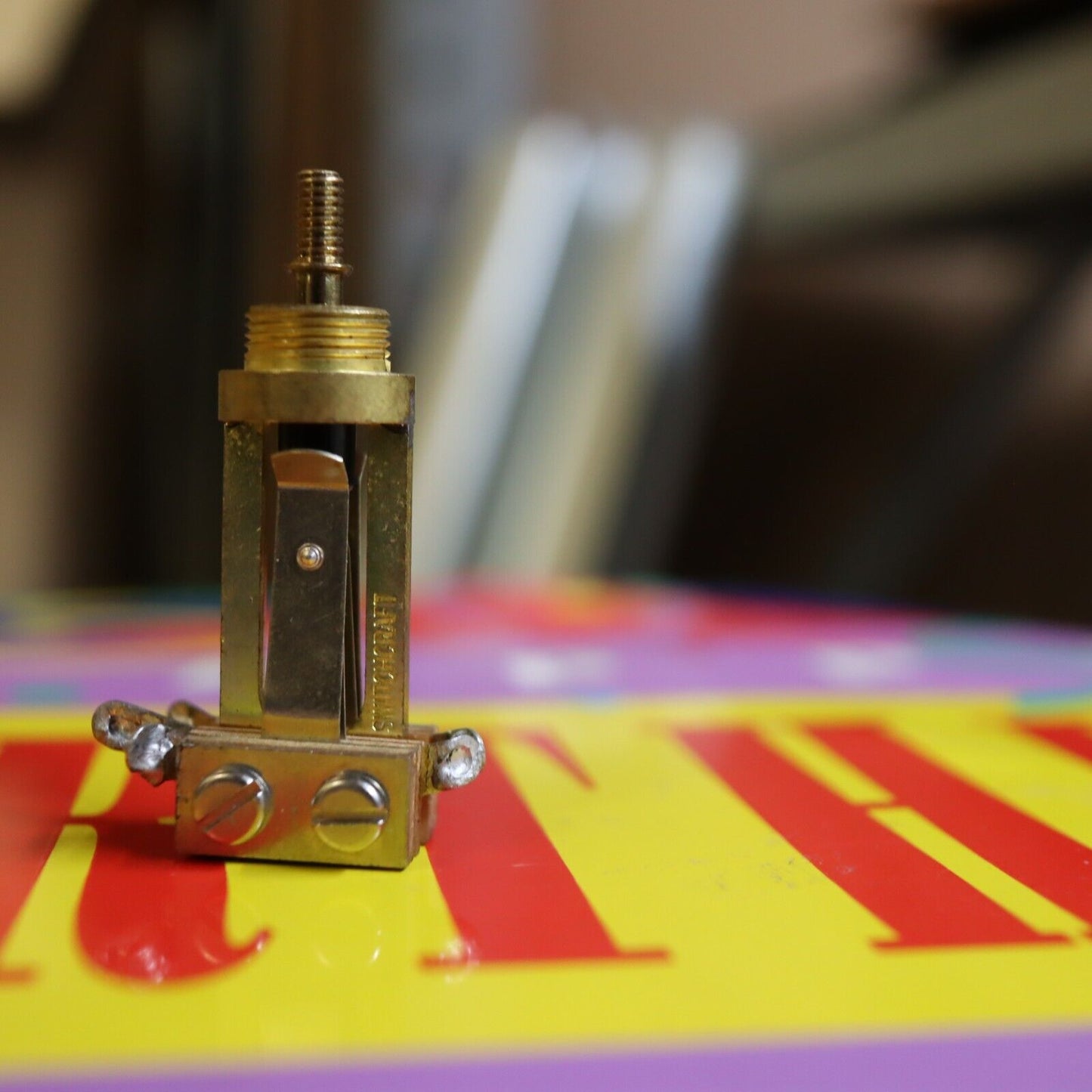 80s Switchcraft 3-way toggle USA Gold Switch Gibson Les Paul ES-335 Custom