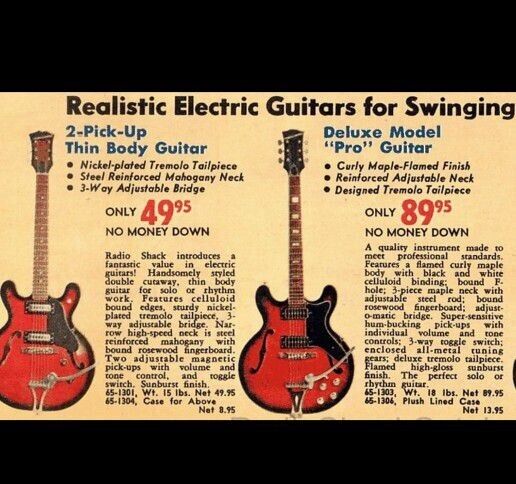 Realistic Univox Matsumoku 335 Hollow body Electric Guitar