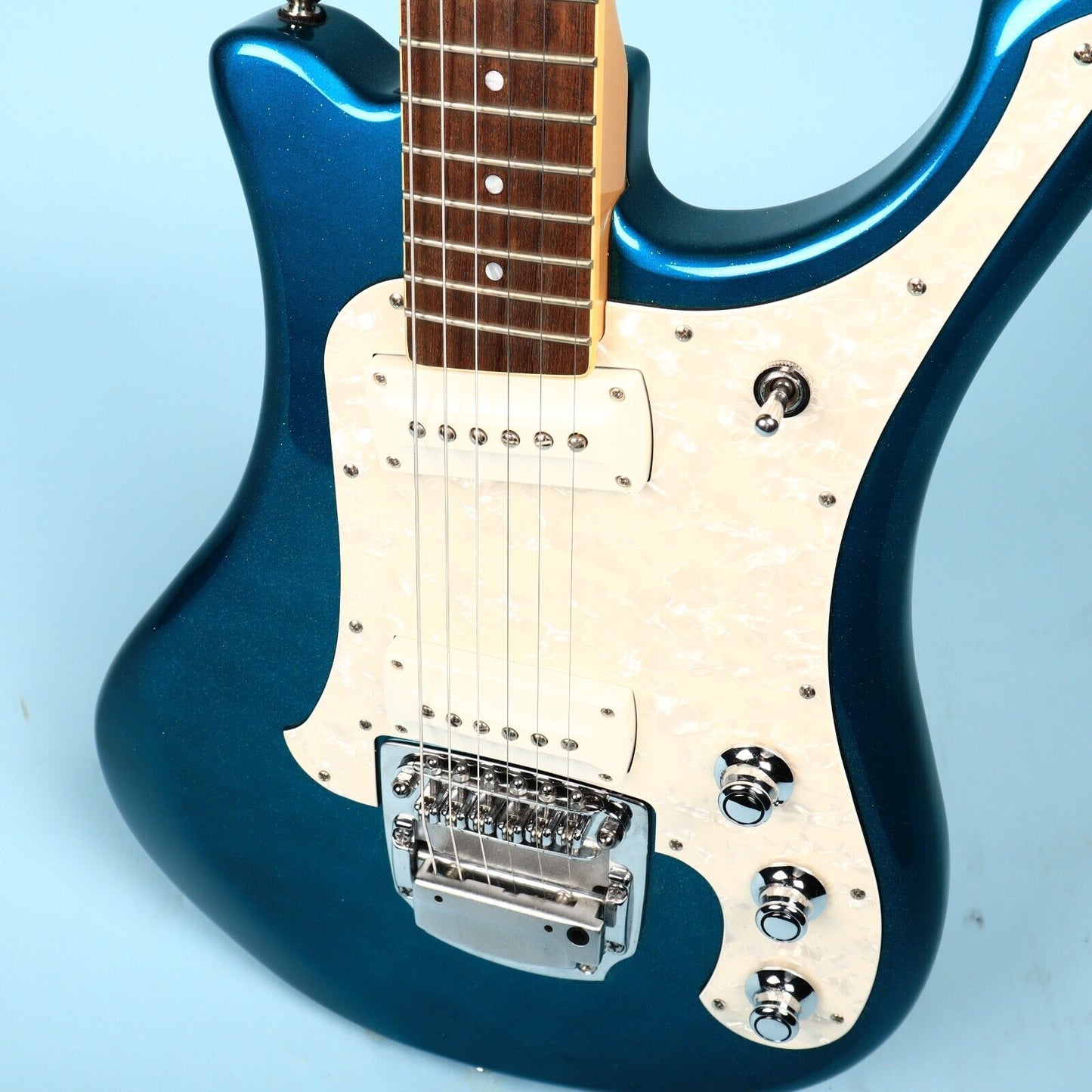 YAMAHA SGV-800 Blue Sparkle Metallic Electric Guitar