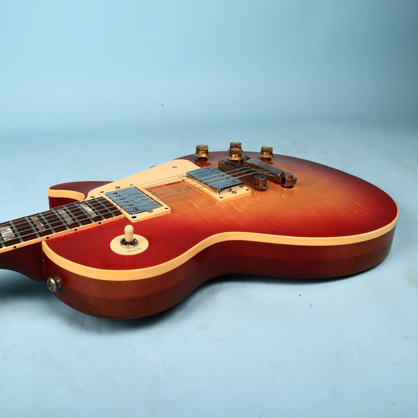 1973 Gibson Les Paul Vintage Standard Conversion Pancake Deluxe Electric Guitar