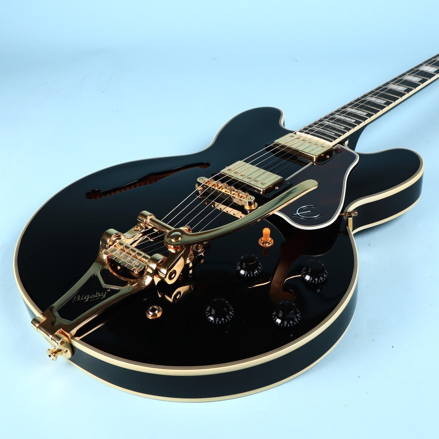 Epiphone ES-355 Joe Bonamassa Signature Model Semi Hollow Electric Guitar Black