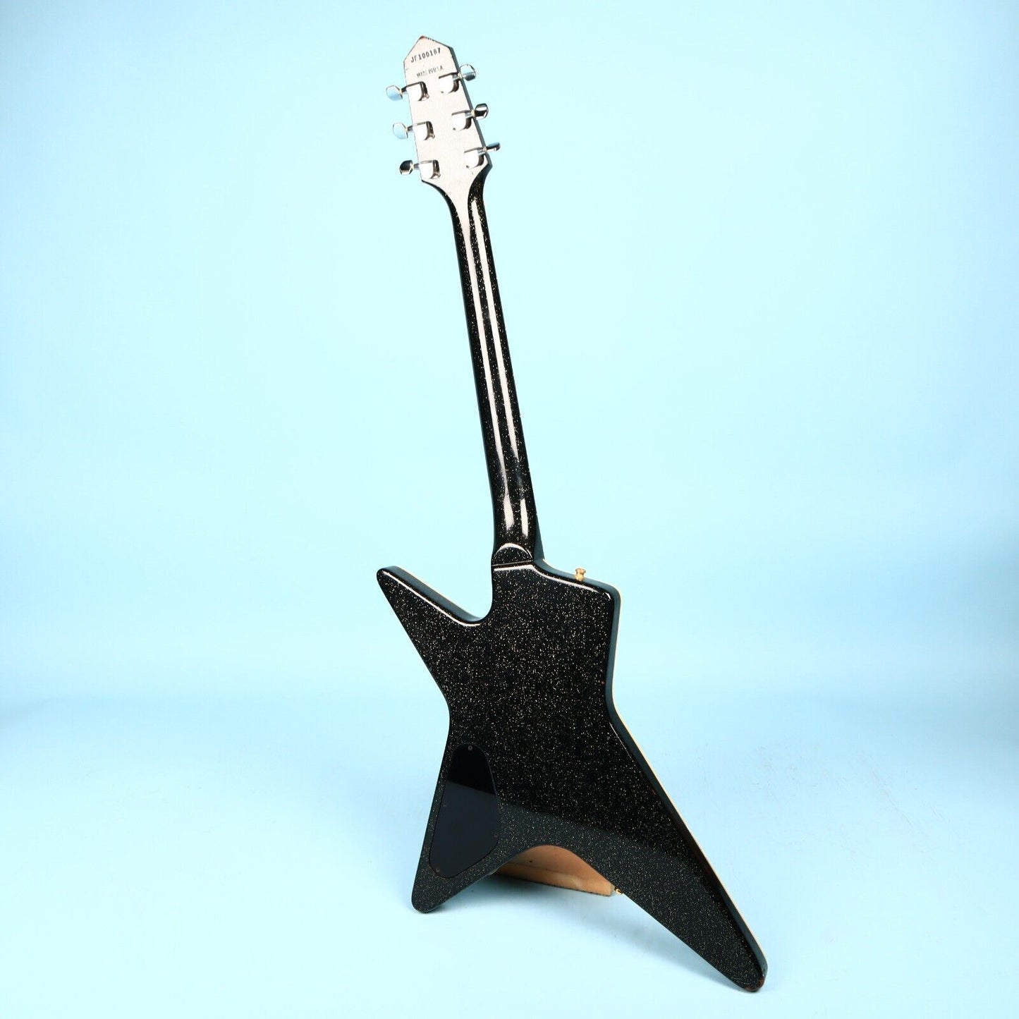 1982 Guild Nova X-82 Black Sparkle USA American Electric Guitar