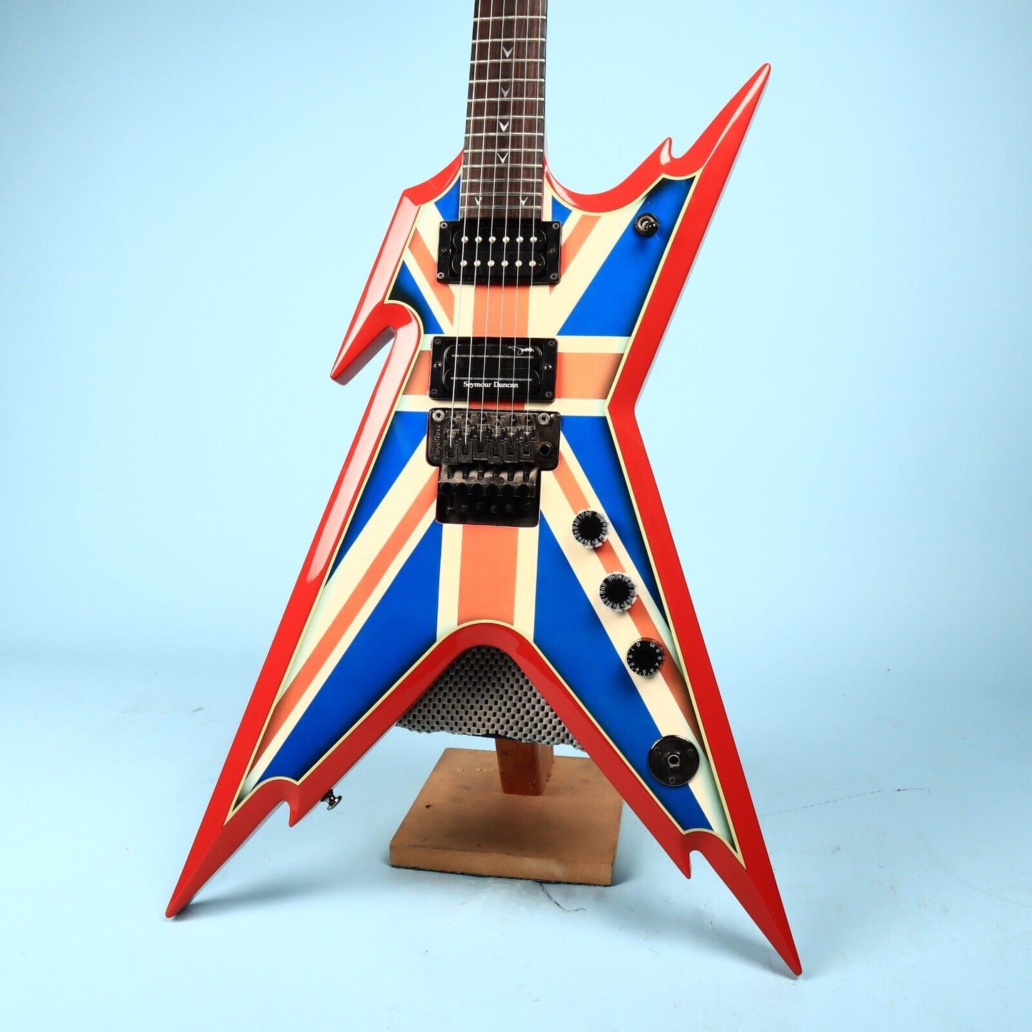 Dean Dime Dimebag Darrell Razorback 255 Union Jack England UK Electric Guitar