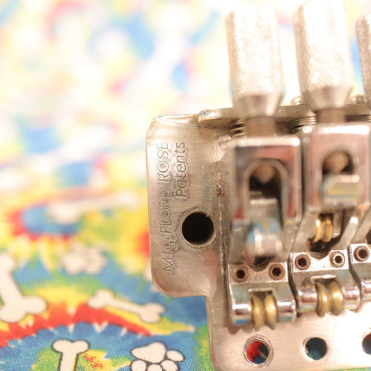 Floyd Rose Mfg. Patented Single Locking Tremolo Brass Roller Saddle