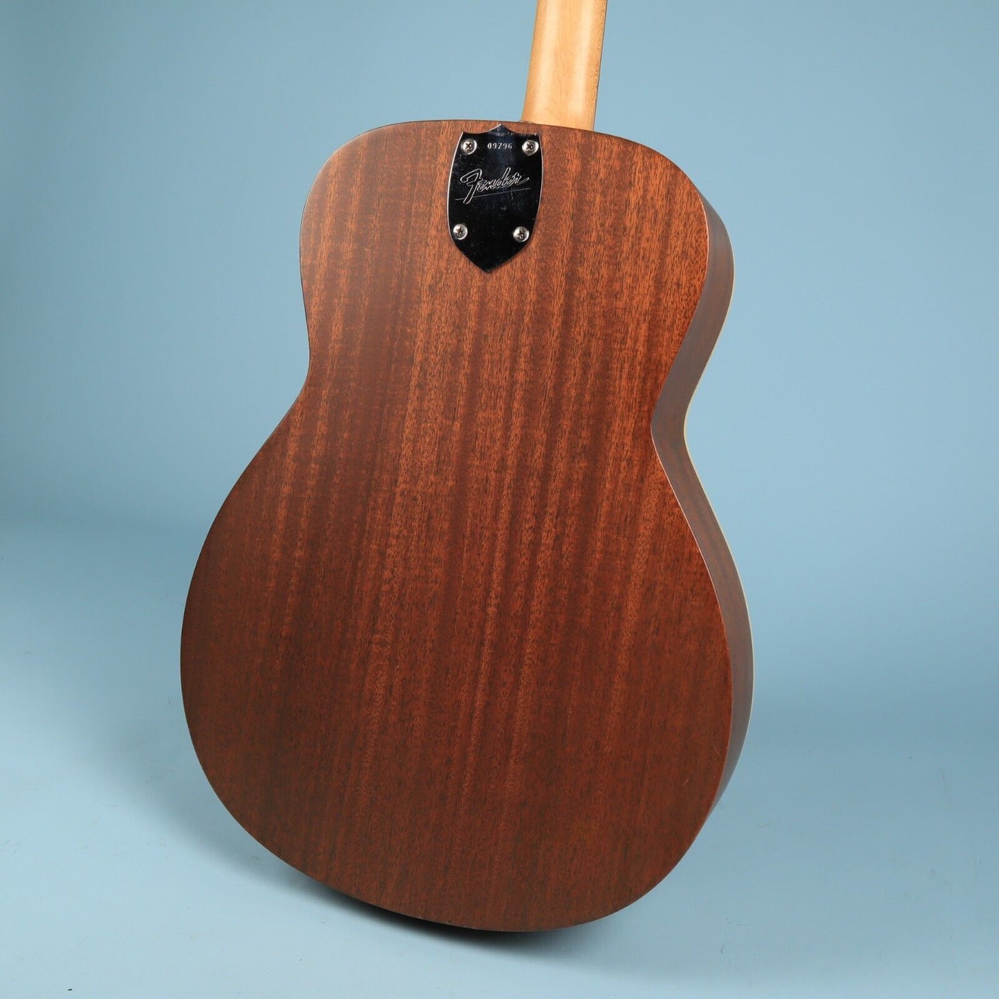 1960s Vintage Fender Newporter Acoustic Guitar Mahogany w/ Case Excellent Con.