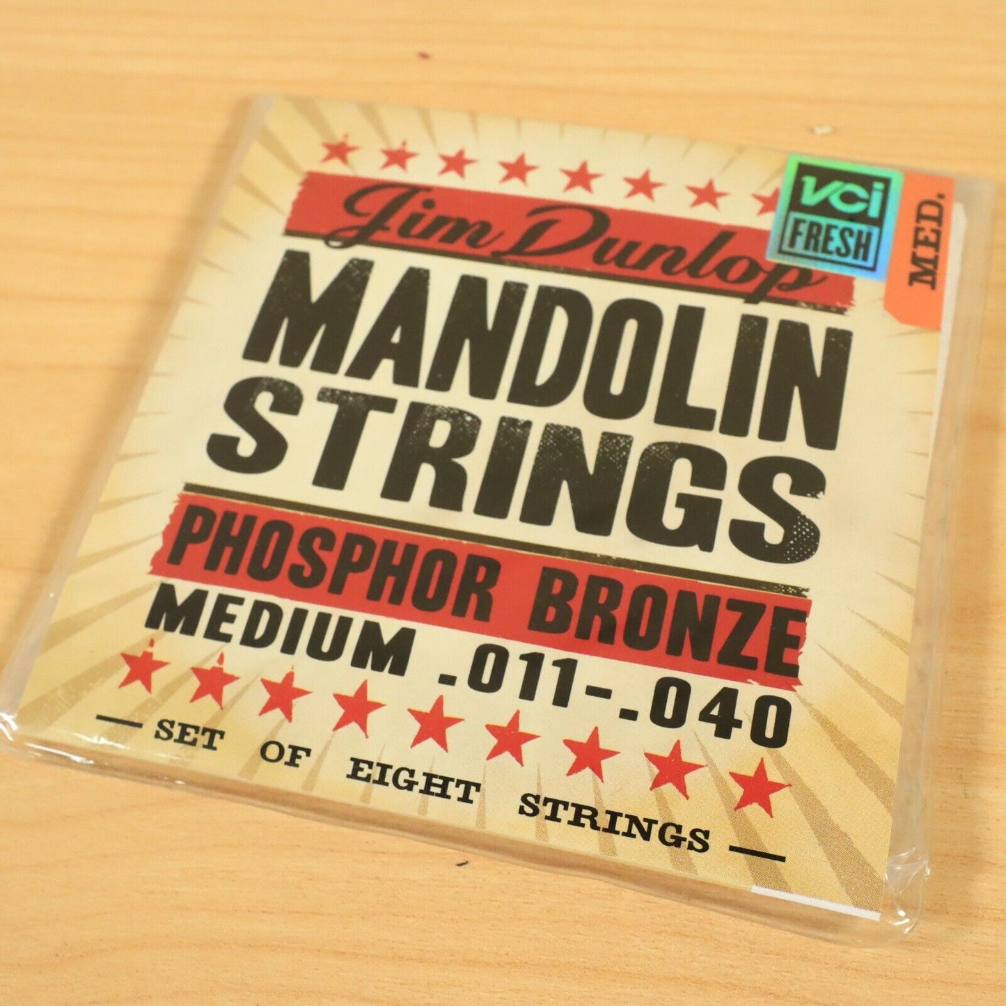 (5) Lot of Jim Dunlop Mandolin Strings .011-.040