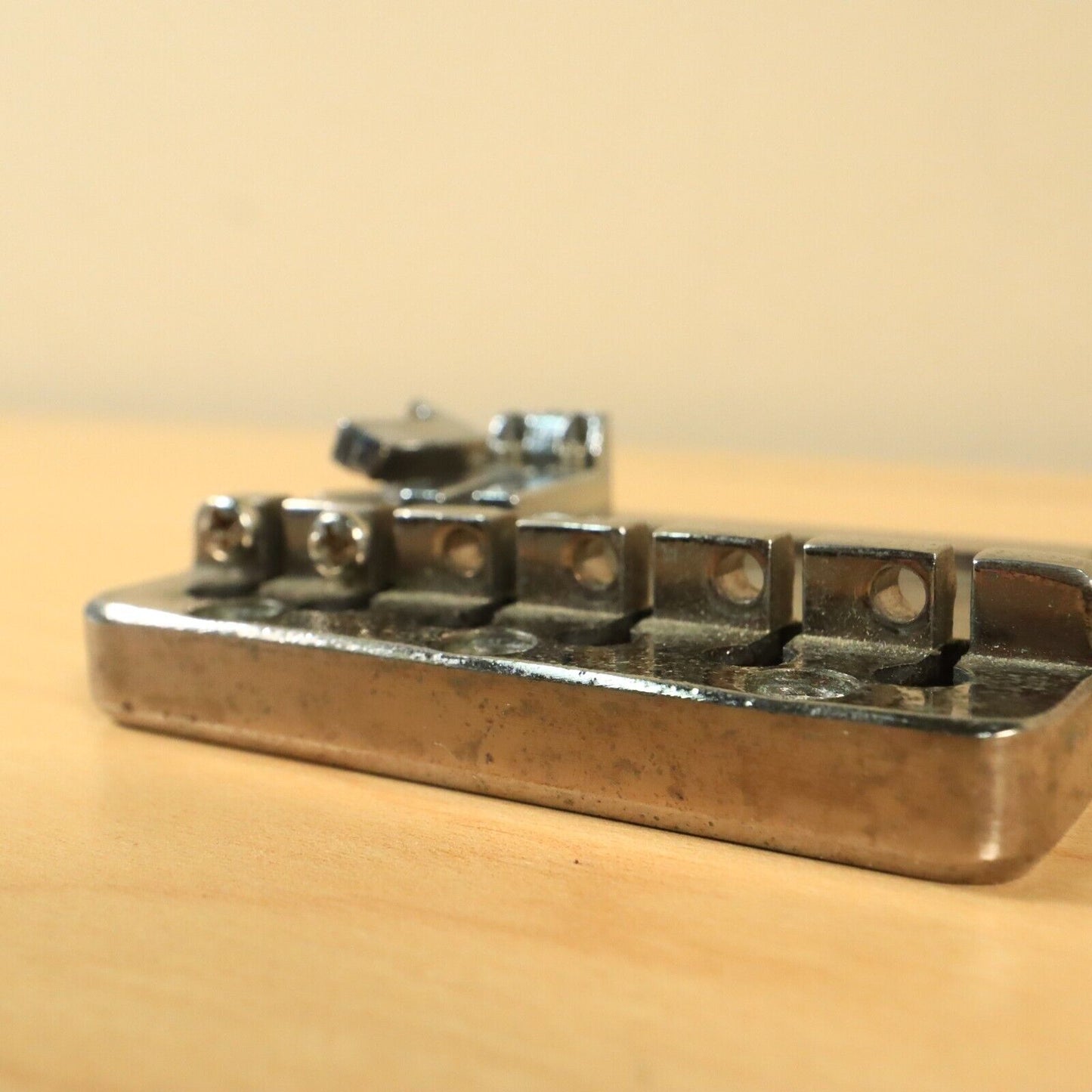 1980 Aria Pro II ZZ Guitar Recessed Bridge Plate Hardtail Vintage Part Japan