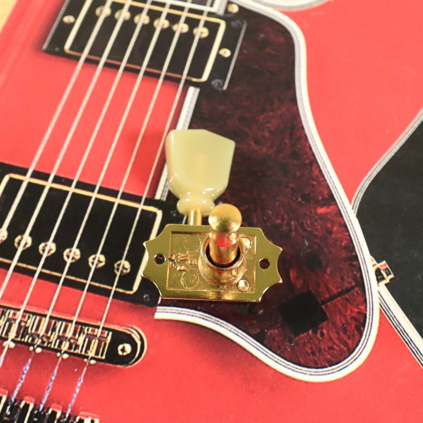 (1) Gibson Deluxe Tuner GOLD Treble Side SG Studio Les Paul Standard Custom