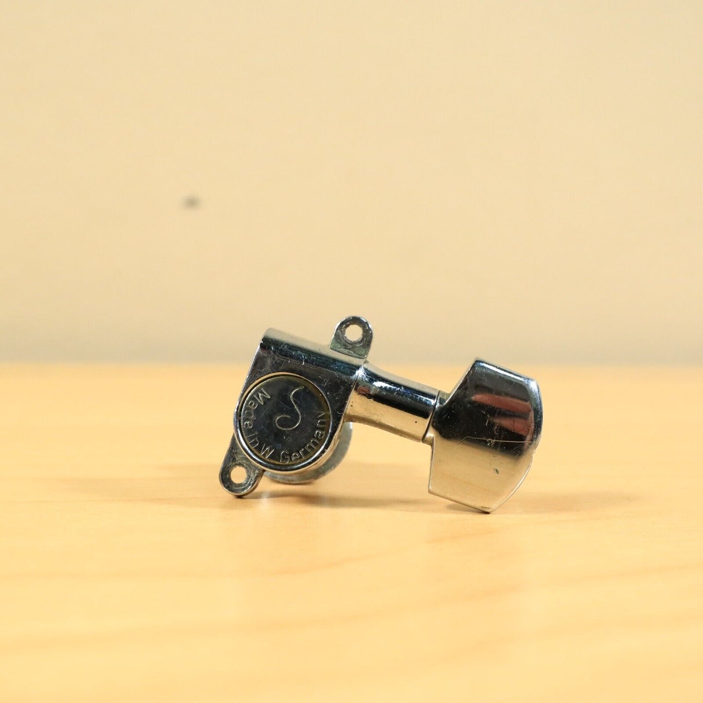 (1) Schaller W. Germany Double Tab Guitar Tuner Tuning Peg Bass Side Mini M6