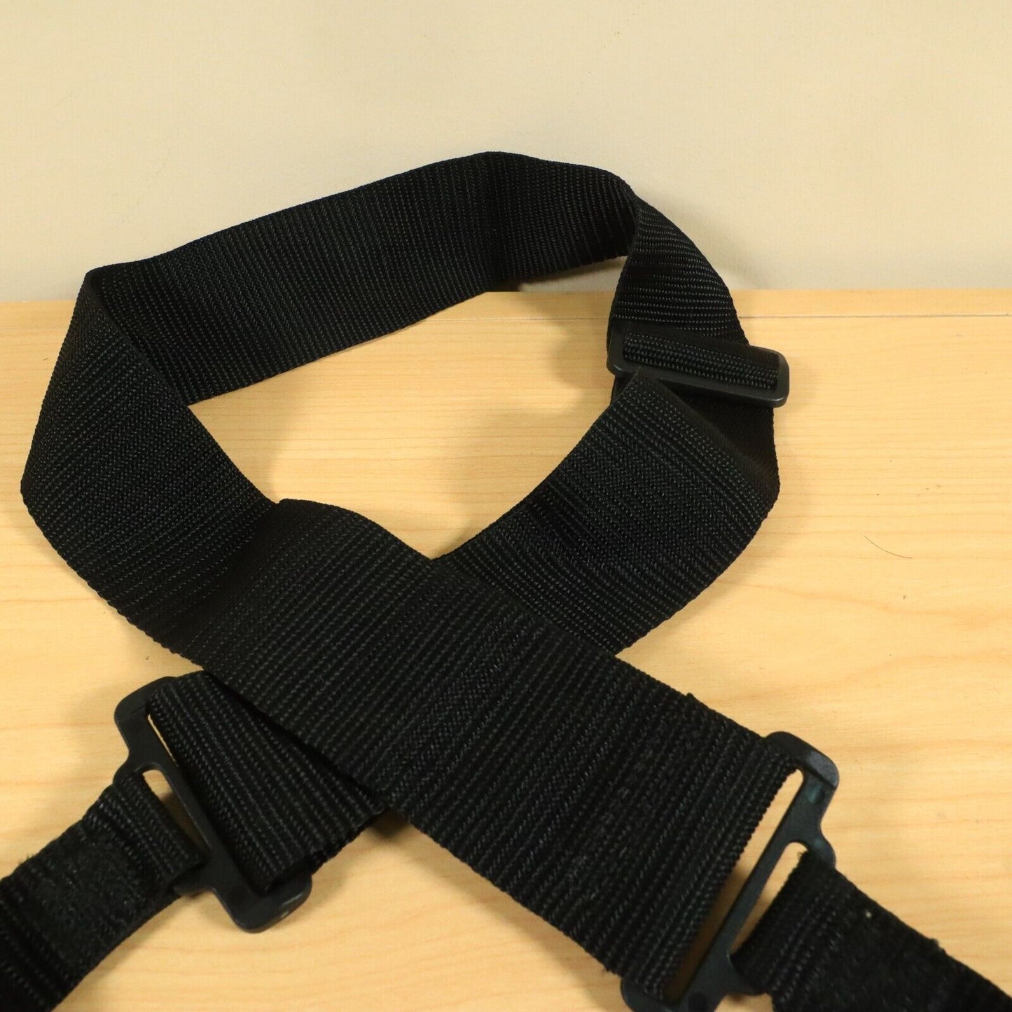 90s DiMarzio ClipLock Guitar Strap Leather ends