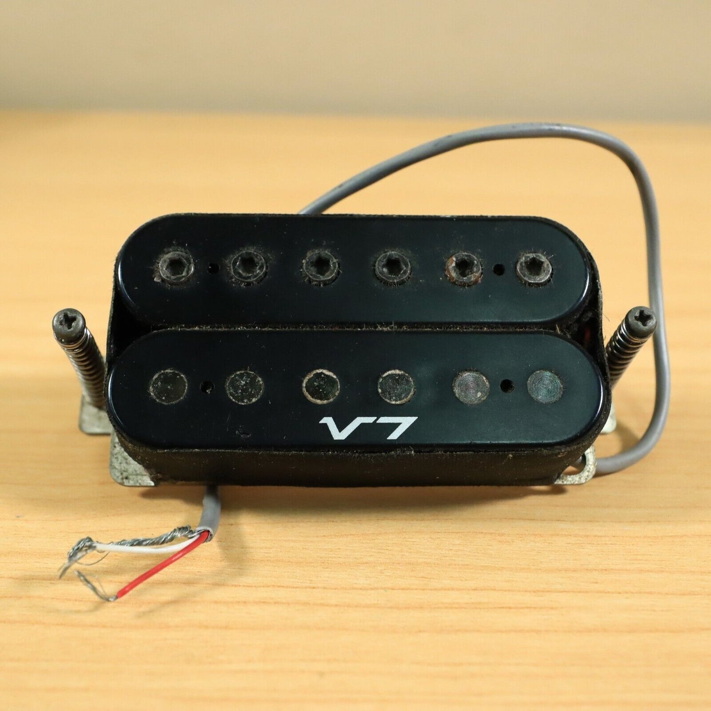 1990's Japan Ibanez RG Series V7 Black Neck Humbucker Guitar Pickup 4.68ohms