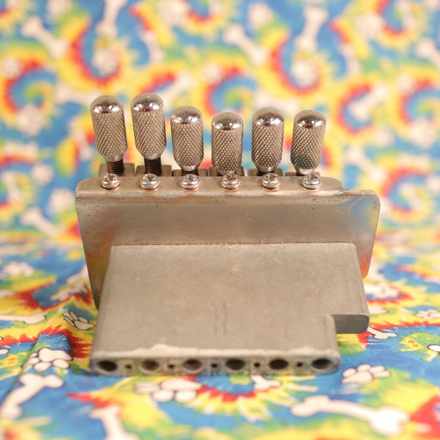 Floyd Rose Mfg. Patented Single Locking Tremolo Brass Roller Saddle