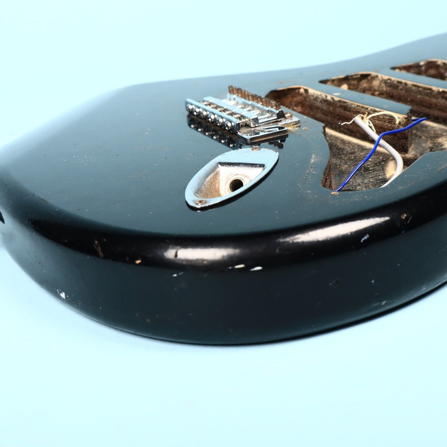 Unbranded Strat Copy Black Guitar Body