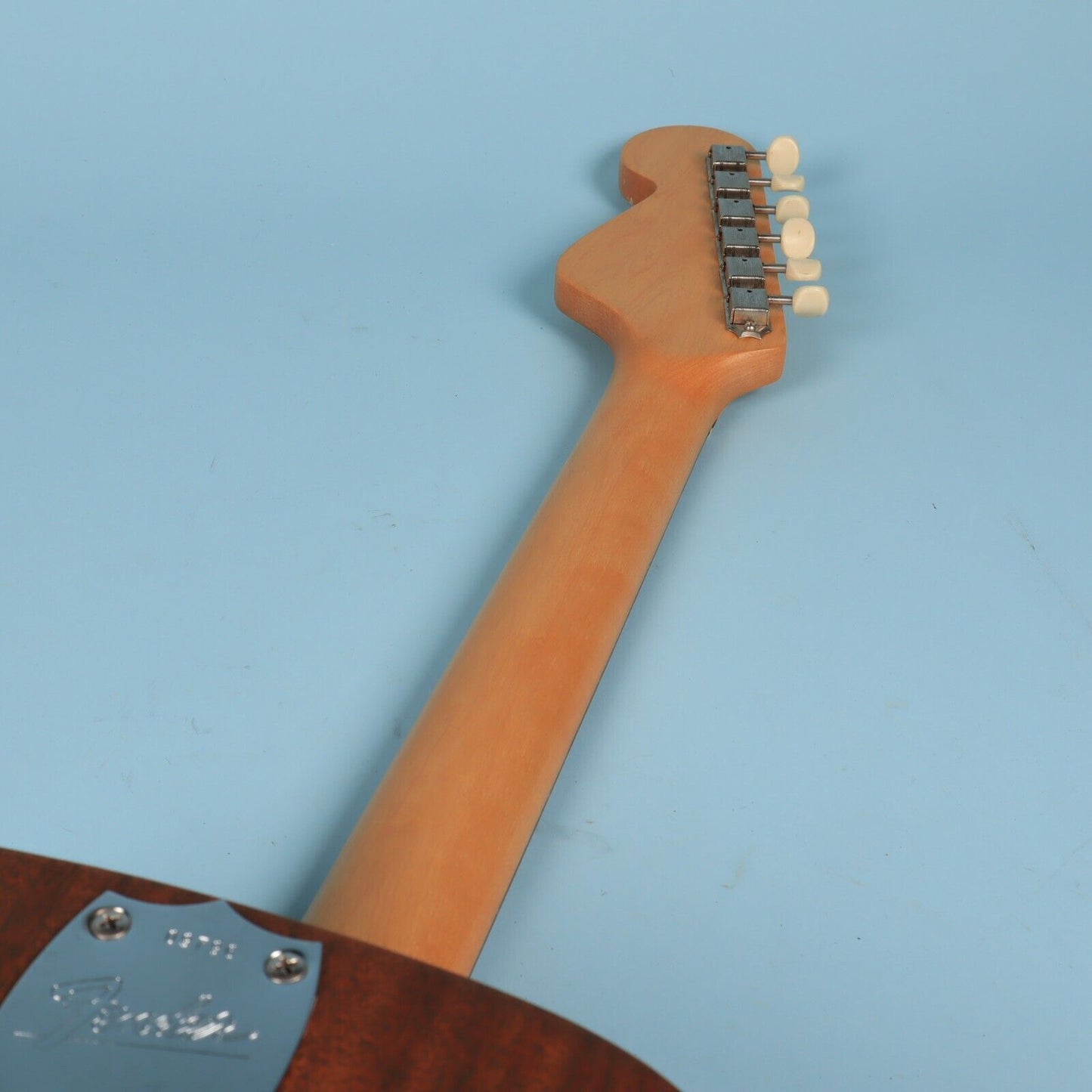1960s Vintage Fender Newporter Acoustic Guitar Mahogany w/ Case Excellent Con.